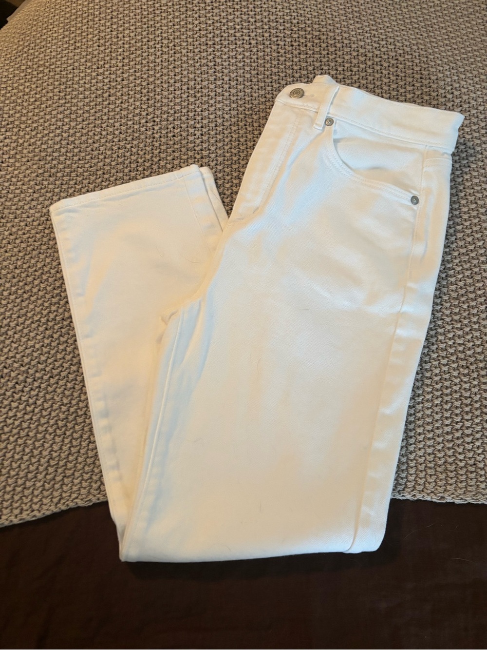 LOFT White “The Slim” Women's Crop Jeans